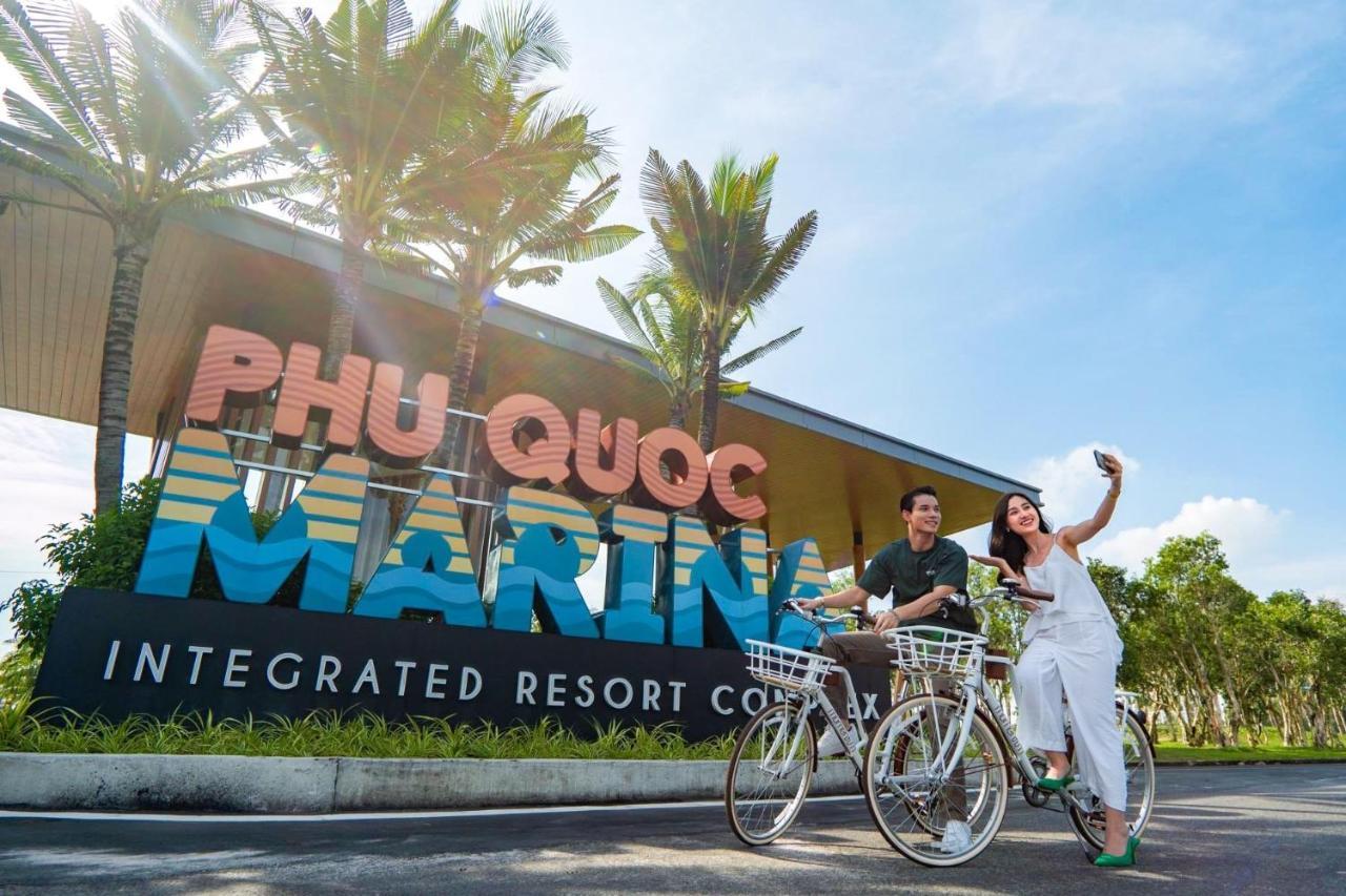 Marina Resort Waterfront Minh Phu Quoc Beach Swimming Pool Ngoại thất bức ảnh